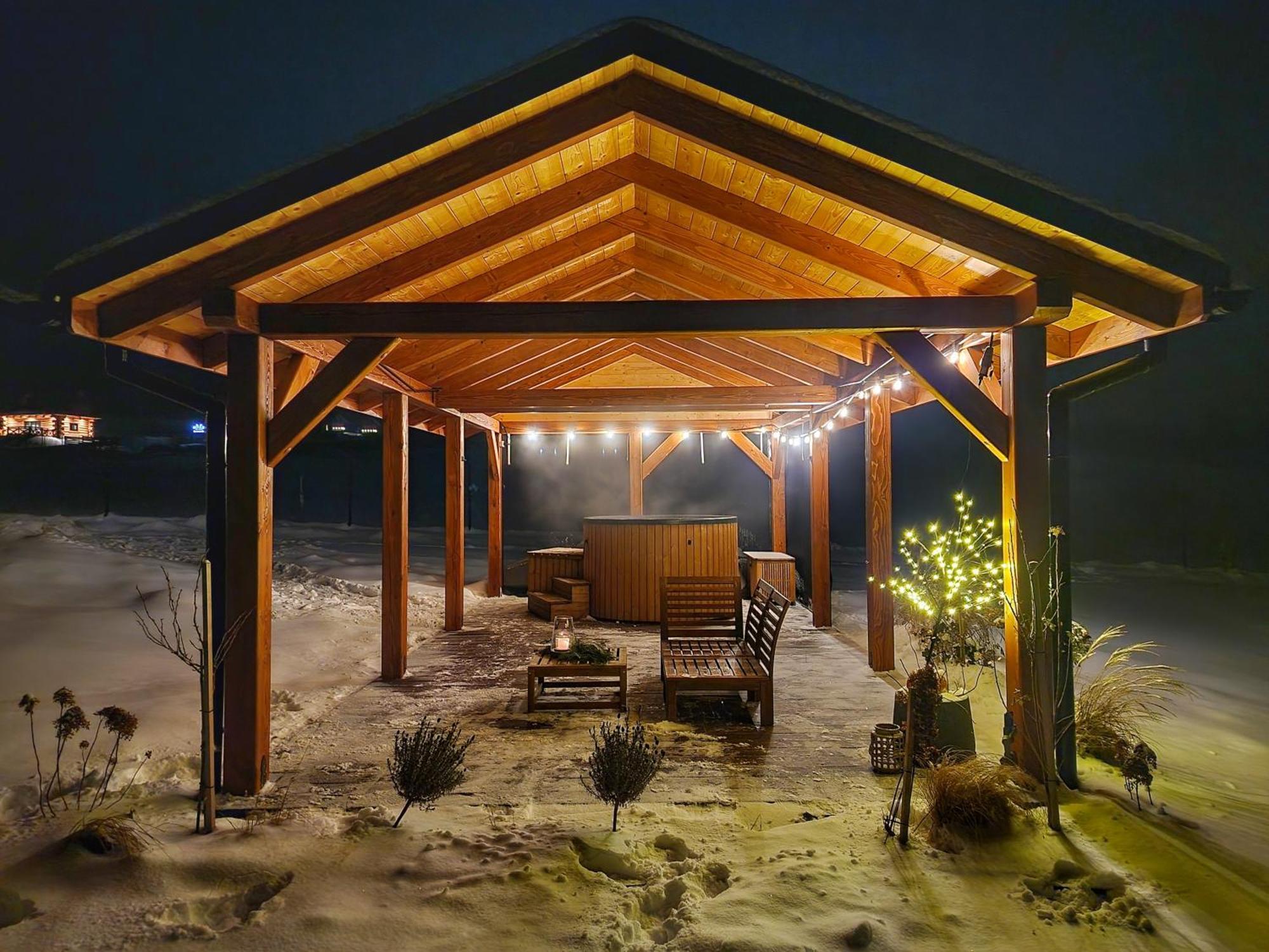 Lackowa Chill And Rest Dom Z Balia Krynica Zdroj Uscie Gorlickie Extérieur photo